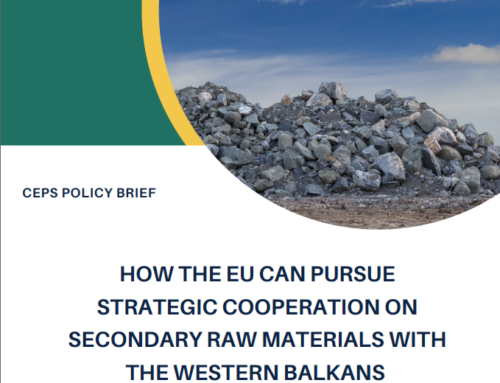 New CEPS policy brief highlights the role of secondary raw materials in the EU
